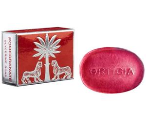 Pomegranate Scented Soap Bar Glycerine Melograno Ortigia Sicilia Gift 40g