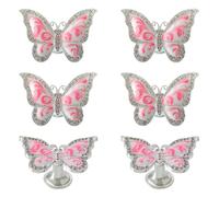 Pomelli a farfalla per mobili 6 pezzi Pomelli a farfalla con foro singolo Han