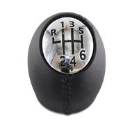 Pomelli del Cambio Compatibile con Megane per Mk2 per Cabriolet Car Styling 5 6 per Pomello del Cambio di velocità Testa Leva del Cambio Adattatore Leva del Cambio Pomello Universale per Auto(6Speed)