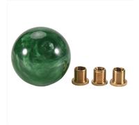 Pomelli del cambio in acrilico con 3 adattatori per auto con cambio manuale, verde scuro