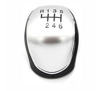 Pomelli del Cambio per 2012-2021 Ford Transit Tourneo Custom,Testa della manopola del Cambio Pomello Leva Copripomello del Cambio Auto Accesorio,6-Speed Silver4