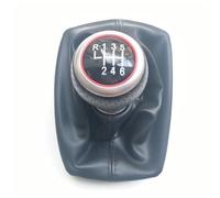 Pomelli del cambio per auto Per A4 S4 B8 8K per A5 8T per Q5 8R per Sline 2007 2008-2015 Auto MT Pomello cambio ghetta Boot Copertura Leva Stick Pen 5 Velocità Pomello del cambio( 6 Speed 2)