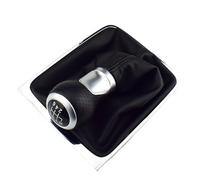 Pomelli del cambio per auto Per Per Passat B6 2005 2006 2007 2008 2009 2010 2011 5 6 velocità pomello cambio auto con ghetta avvio telaio copertura 5 velocità pomello cambio( 6 Speed Black)