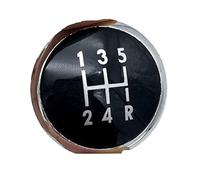 Pomelli del cambio per auto Per Per Trasporto T5 T5.1 Gp 2003-2011 Auto Pomello Del Cambio Testa 5/6 Velocità Pomello Del Cambio Bastone Tappo di Copertura emblema distintivo(12345r Black5)