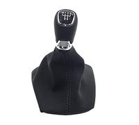 Pomelli del cambio per auto Per Skoda per Octavia per A5 per A6 2004 2005 2006 2007 2008 2009-2012 Auto Leva Pomello Cambio Maniglia Bastone ghetta Pelle Avvio Della Copertura( 5 Speed Set)