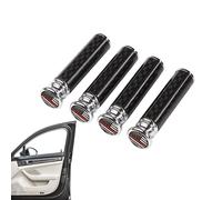 Pomelli Di Blocco Per Le Porte Dei Veicoli - Copertura Bullone Sollevamento Sicurezza In Fibra Di Carbonio | 3.7 x 1 Cm Per Bloccaporti Interni Auto - Per Uomini Donne, Interno SUV Camper Furgone