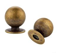 Pomelli in bronzo realizzati in lega di zinco resistente, progettati per aggiornare mobili come mobili da cucina e cassettiere, fornendo una presa raffinata e funzionale (fiore giallo antico)