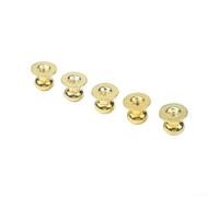 Pomelli in lega di zinco 11 mm per cassettiera cassapanca (oro) | Set da 10 pezzi, dimensioni 11 x 12 mm, in lega di zinco, color argento, ideali per piccoli cassetti