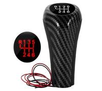 Pomelli leva cambio 5/6 Velocità Per BMW E46 E90 E91 E92 E36 E30 E32 E34 E36 E38 E39 E60 X1 X3 X5 Car Styling Accessori Pomello Cambio Retroilluminazione A LED Pomello Leva (Colore : 6 Speed RedLight