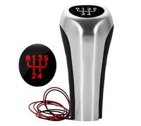 Pomelli leva cambio 5/6 Velocità Per BMW E46 E90 E91 E92 E36 E30 E32 E34 E36 E38 E39 E60 X1 X3 X5 Car Styling Accessori Pomello Cambio Retroilluminazione A LED Pomello Leva (Colore : RedLight 5 Speed