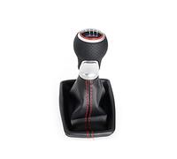 Pomelli leva cambio 6 Marce In Pelle PU Pomello Del Cambio Antipolvere Cuffia Copri Cuffia Per A&udi A4 B6 B7 B8 A6 S4 8K A5 8T Q&5 8R 2015-2019