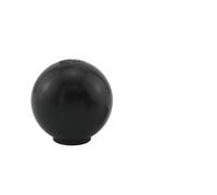 Pomelli leva cambio auto Per Pomello Del Cambio Sferico Universale Infinite Metal Wave Stick Ball Lever Silver Black Testa Leva Stick Shifter Head(Black)
