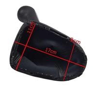 Pomelli Leva Cambio Auto Per Spark Con Cuffia E Cappuccio Argentato Pomello Del Cambio Manuale A 5 Marce(Cromo)