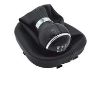 Pomelli Leva Cambio Auto Per VW Per Caddy II 2 MK2 2004-2015 Per Touran 2003-2015 6 Marce Pomello Cambio Manuale Cuffia PU(A model 6 Speed)