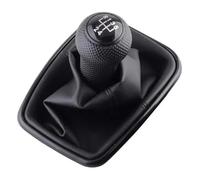 Pomelli Leva Cambio Auto Per VW Per G&olf 4 2003-2008 12 Mm 5/6 Velocità Leva Cambio Cuffia Pomello Auto Eejghfwq(Black 5-speed)
