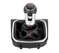 Pomelli Leva Cambio Auto Per VW Per Golf 5 MK5 R32 Per GTI Per GTD Per Golf 6 MK6 R20 2004-2013 Pomello Cambio Leva Cambio Auto Pomello Cambio Con Cuffia Copri Cuffia Pomello Leva Cambio(6 Speed)