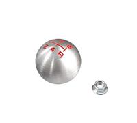 Pomelli leva cambio Compatibile con AP1 Per AP2 Per S2000 Per F20C Pomello Del Cambio A Forma Di Sfera In Alluminio 5/6 Velocità Pomello Del Cambio M10*1.5(5speed white)