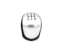 Pomelli leva cambio Compatibile con Ford Per Mondeo 4 Mk4 2007 2008 2009 2010 2011 2012 2013 2014 Pomello Del Cambio Con Cuscinetto Copri-cuffia Per Auto(5 Speed white Knob)