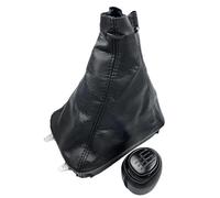 Pomelli leva cambio Compatibile con SAAB Per 93 Per SS 2003-2012 5/6 Velocità Pomello Del Cambio Auto Cuffia Leva Custodia Accessori(6 Speed A Combo)