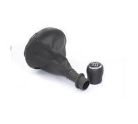 Pomelli Leva Cambio Per Auto Per VW Per Transporter T5 T5.1 T6 Gp 2003 2004 2005 2006 2007 2008 2009 2010 2011 Pomello Del Cambio In Pelle Copri Cuffia Del Cambio 5 6 Velocità Pomello Cambio(Black 6 S