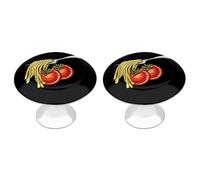 Pomelli per armadietti alimentari italiani per pasta, spaghetti, pomodori, in acciaio inox, per maniglie per armadi