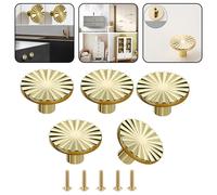 Pomelli per armadio aggiornamento mobili pomello tondo facile montaggio antirugg