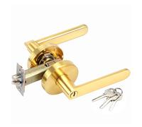 Pomelli per porte passaggio, maniglie moderne in oro per porte interne, maniglia resistente per corridoi, armadi, corridoi e accessi