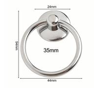 Pomello 10 x Viti 54 44mm Antico Cassetto Armadietto Armadio Goccia Cucina