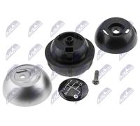 Pomello Adatto A per Fiat 500C Abarth 2007 Opaco Argento - Nero CAP-5 Marce / O