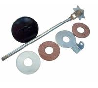 Pomello ammortizzatore sterzo Ariel vintage con asta kit completo riproduzion...