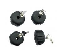 POMELLO ANTIFURTO KIT 4 PEZZI X PORTACICLO AUTO