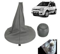 Pomello Cambio 5 Rapporti con Cuffia Per Fiat Panda 2003 2004 2005 2006 2007