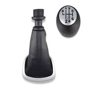 Pomello Cambio 6 Marce Cuffia Cornice Compatibile con Renault Clio III 2005-2012