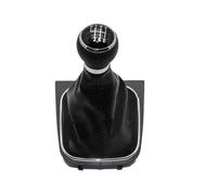 Pomello Cambio Auto Compatibile Con Per Scirocco 2009-2014 | Pomello Del Cambio Manuale Automatico 6 Marce Con Pomello Del Cambio Con Cuffia Stile Auto