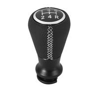 Pomello Cambio Auto Compatibile con Peugeot Per 206 406 Car Styling Pomello Del Cambio Manuale A 5 Velocità Copertura Antipolvere Collare Leva Pallamano