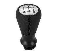 Pomello Cambio Auto Compatibile con Peugeot Per 206 406 Car Styling Pomello Del Cambio Manuale A 5 Velocità Copertura Antipolvere Collare Leva Pallamano