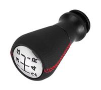 Pomello Cambio Auto Compatibile con Peugeot Per 206 406 Car Styling Pomello Del Cambio Manuale A 5 Velocità Copertura Antipolvere Collare Leva Pallamano