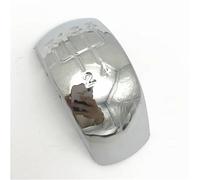 Pomello Cambio Auto Compatibile con Skoda Per Octavia MK2 2004 2005 2006 2007 2008 Pomello Del Cambio Con Leva A Sfera, Penna A Sfera, Stemma, Cappuccio, Copertura Superiore
