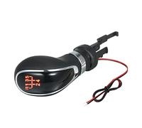 Pomello Cambio Auto Gear Stick Manual Head Handle Lever Leva Di Ricambio Adatta For Vauxhall Buick Opel Astra Insignia 2009-2013(Red Light 5 Speed)