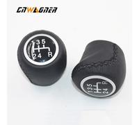 Pomello Cambio Auto In Pelle Reale 5 Marce Eurowagens Fiat Grande Punto Linea
