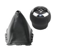 Pomello Cambio Auto Per Toyota Per Avensis III Per T27 2008-2015 Pomello 5/6 Velocità Auto Cuffia Cambio Manuale Copri Cuffia Cambio Automatico Manopola Cambio(6 Speed black 2pcs)