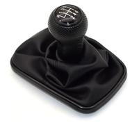 Pomello Cambio Auto Per VW Per Golf 4 IV MK4 Per GTI R32 Per Bora Per Jetta 1999-2004 5/6 Velocità Pomello Del Cambio Con Cornice Nera Cuffia Leva 23 Mm(6 Speeds-0.47in)
