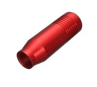 Pomello Cambio Auto Pomello Del Cambio Manuale Universale In Alluminio Da 8,5 Cm Per Auto, 5 Colori, Leva Del Cambio Manuale Manopola Cambio Auto(Red)