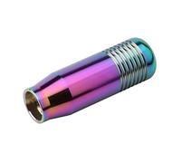 Pomello Cambio Auto Pomello Del Cambio Manuale Universale Per Auto, Leva Del Cambio MT, Maniglia, Colore: Rosso, Nero, Oro, Blu, Viola, Alluminio, 8,5 Cm Manopola Cambio Auto(Colorful)