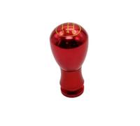 Pomello Cambio Auto Testa Del Cambio Universale A 5 Marce Manuale In Lega Di Alluminio Per Rimontare L'auto Con La Testa Del Cambio Manopola Cambio Auto(Red)
