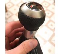 Pomello cambio automatico DSG in pelle Traforata Audi A3 A4 A5 A6 A7 A8 Q3 Q5 Q7