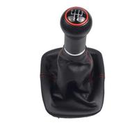 Pomello Cambio Compatibile Con Golf 2 3 4 Per Cabrio Per Polo 6N Per Passat 35i 5 Velocità MT Car Stick Leva Cambio Pomello Ghetta Boot Cover Case(5 speed a)