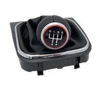 Pomello cambio Compatibile Con Per Golf 5 MK5 R32 GTI 2004 2005 2006 2007 2008 2009 5/6 Velocità Auto Leva Del Pomello Del Cambio Stick Boot Cover Case