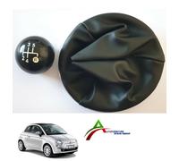 POMELLO CAMBIO COMPLETO CON CUFFIA + GHIERA CORNICE CROMATA ( 500 DAL 2007-2015)