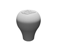 Pomello Cambio con Logo Transformer Montaggio Universale Stampato 3D Auto